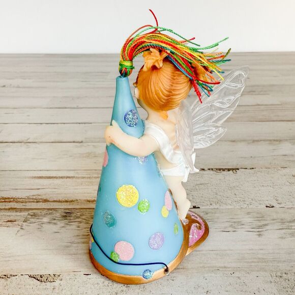 My Little Kitchen Fairies Enesco Cheers Fairie 2010 Birthday Party Hat 4018030 - Picture 4 of 16